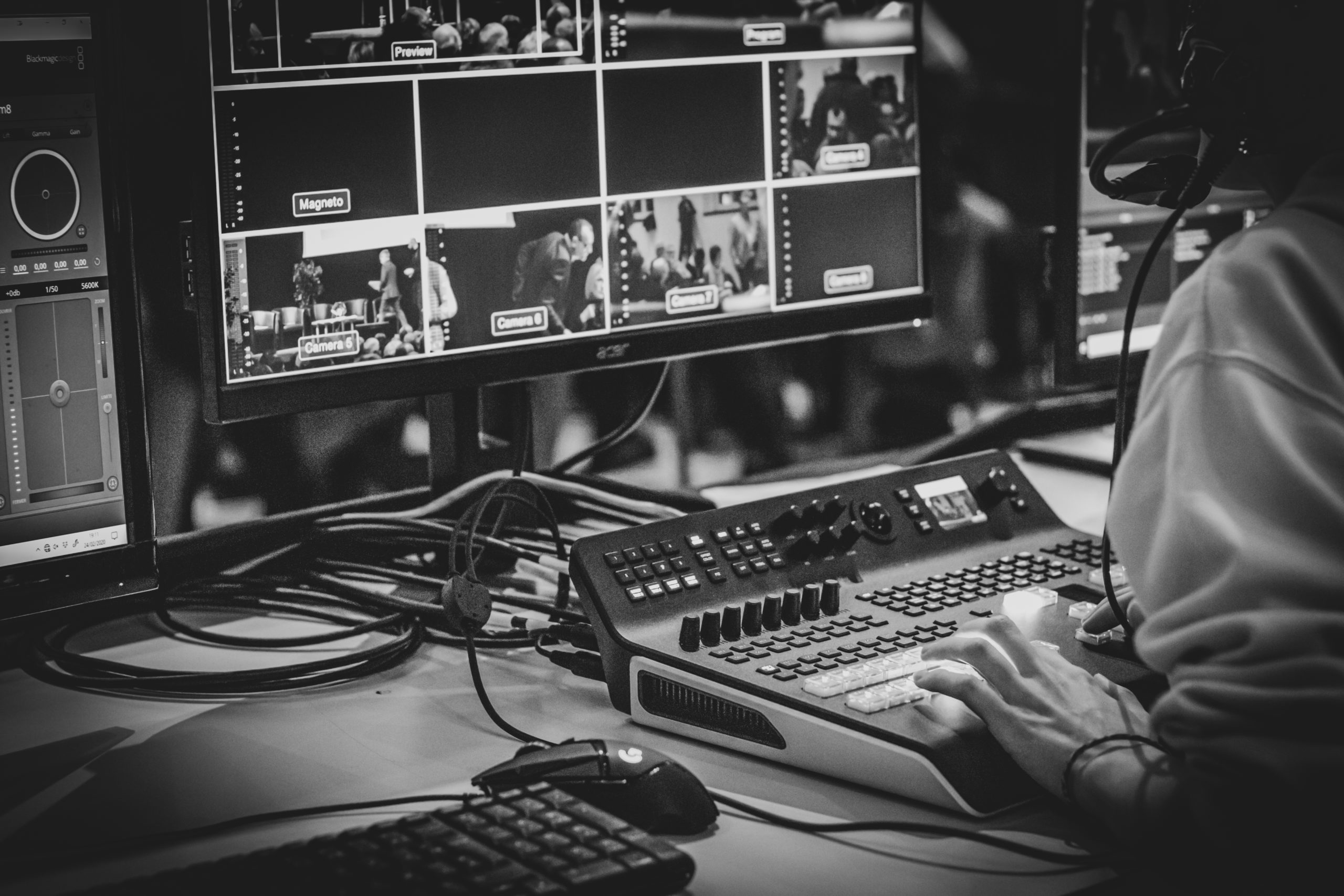 Régie multicaméras